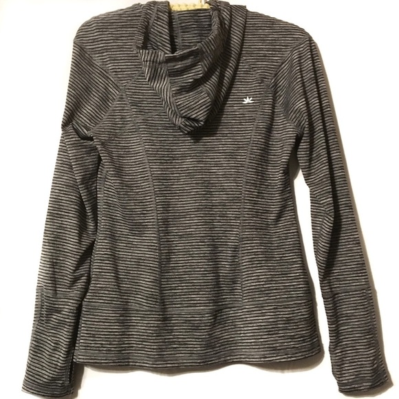 Lukka Performance Hoodie Zip-Up Gray Green Size Medium‎ - Picture 6 of 8